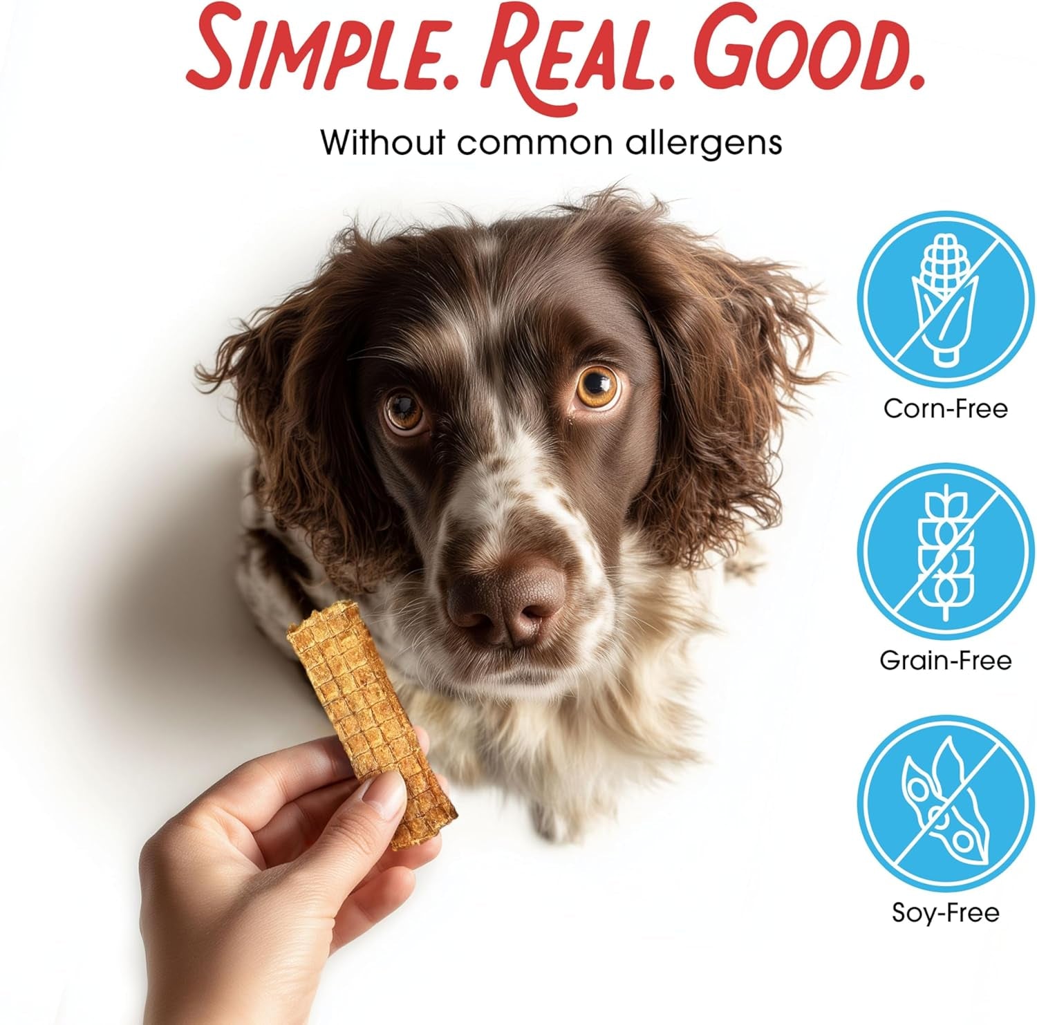 Filler-Free Chicken Jerky Treats for Dogs – Premium Natural Chicken Dog Treats, 3 lb Bag