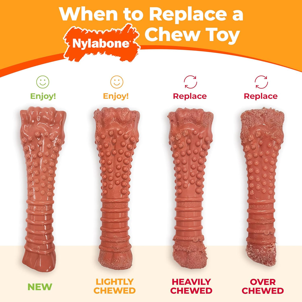 Power Chew Dog Toy for Aggressive Chewers – X-Large Durable Barbell Bone with Teeth-Cleaning Texture for Large Dogs 50+ lbs